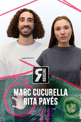 Marc Cucurella y Rita Payés