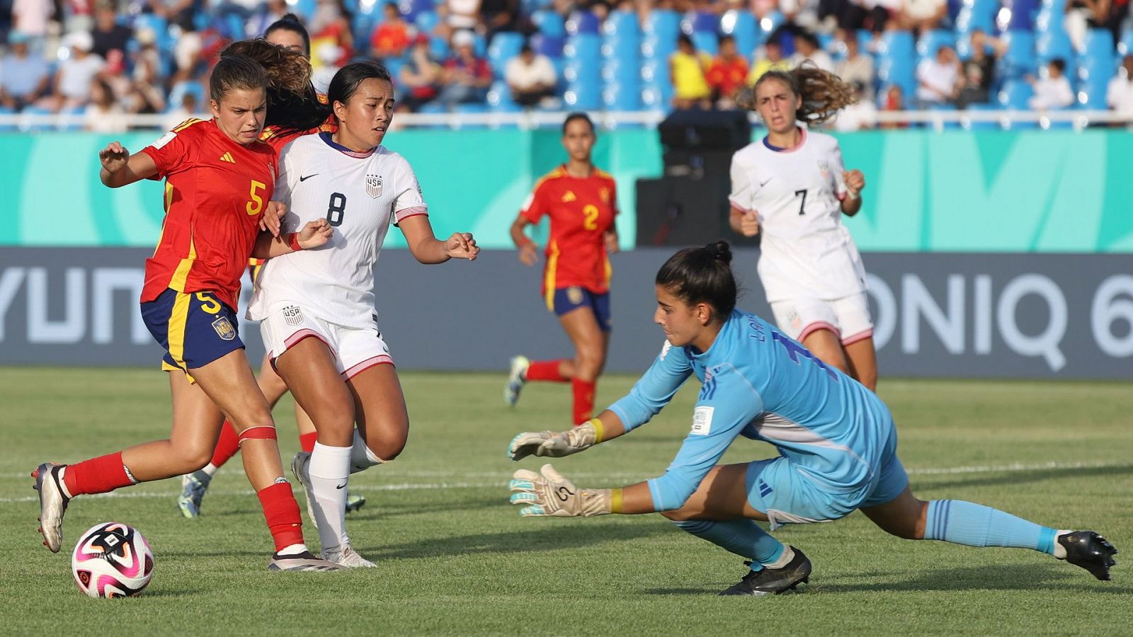 Fútbol - Copa del Mundo Sub-17 Femenino: España - EE.UU.