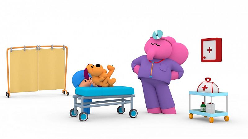 Pocoyo the veterinarian