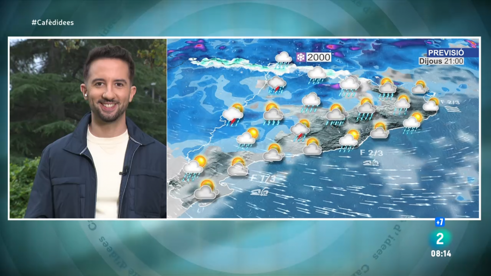 El Temps - Nova tongada de pluja, tempestes, amb vent i fresca | Veure