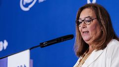 La presidenta de la AVT critica a Tellado por mostrar en el Congreso fotos de las víctimas: "Me parece una falta de respeto"