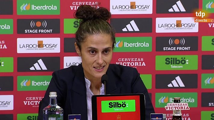 Rueda de Prensa Montse Tomé, Seleccionadora Nacional Femenina