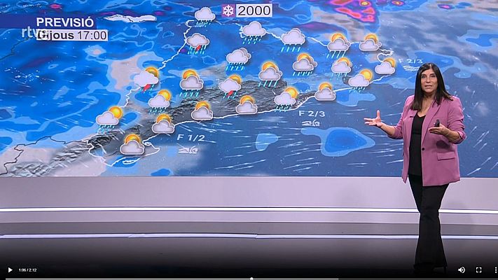 El temps - Dijous d'aiguats i fresca