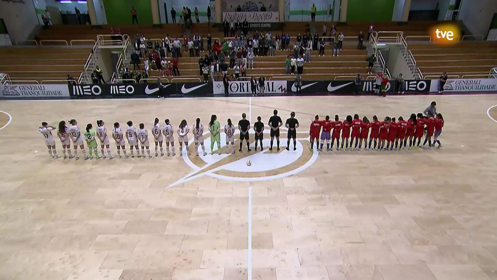 Fútbol Sala Amistoso Selección Femenina Portugal España