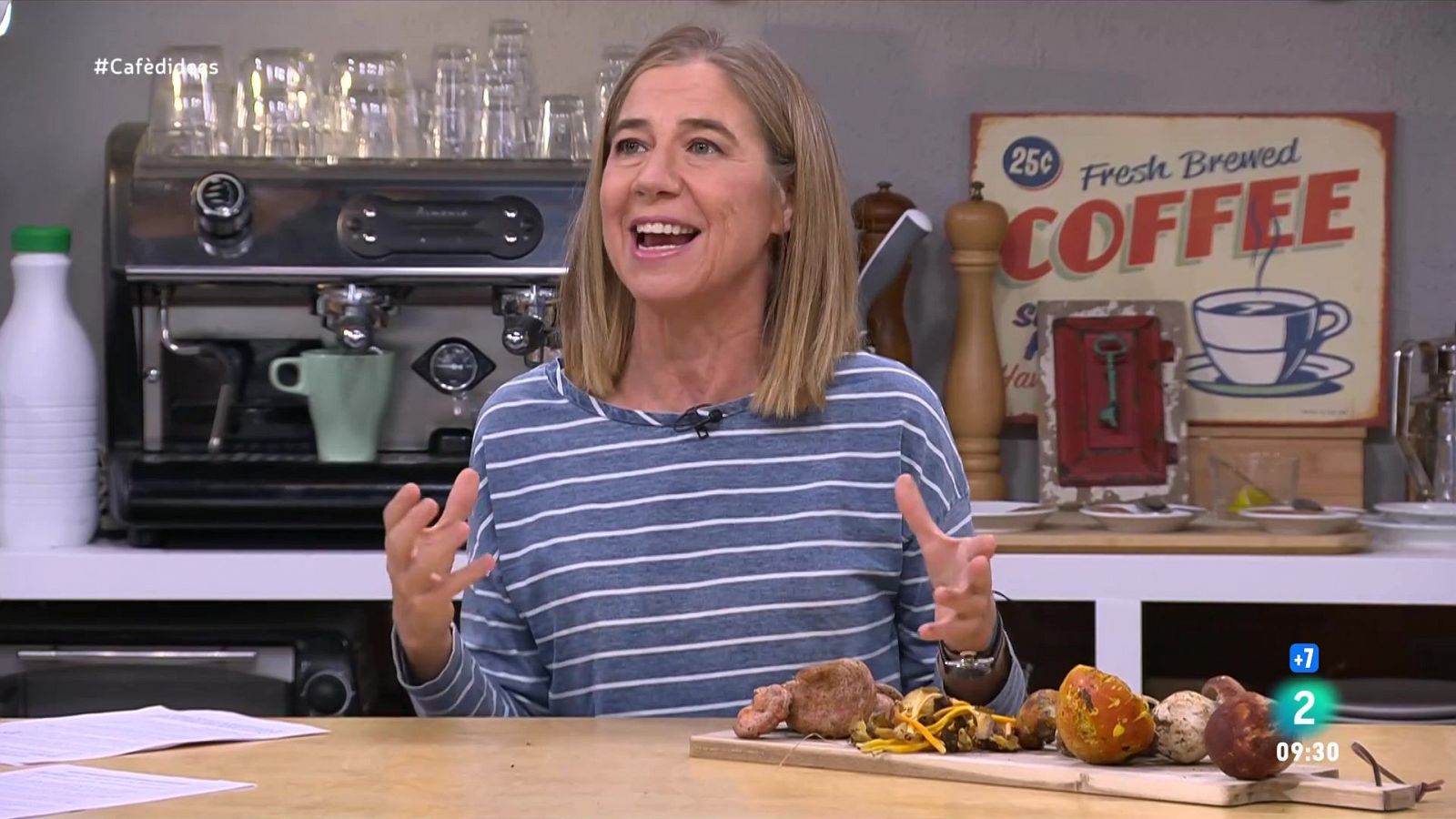 'Històries de bar': Ada Parellada ens parla de bolets - Cafè d'idees | Veure