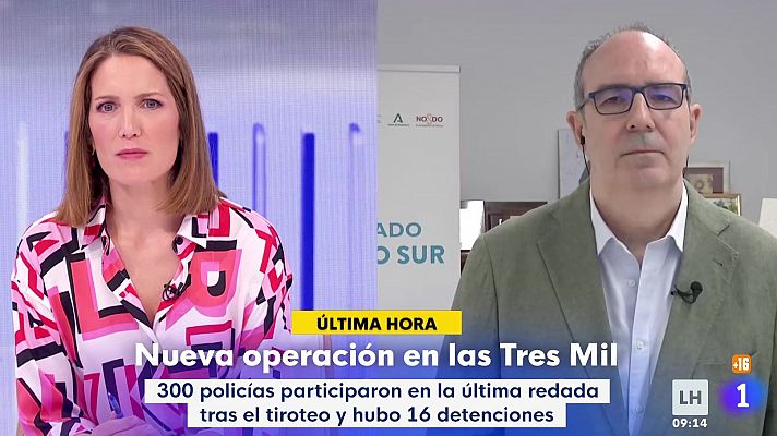 La hora de La 1 - Jaime Bretón, comisionado del Polígono Sur de Sevilla: "Son los propios vecinos que piden que la policía actúe"