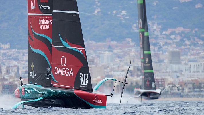  - El Team New Zealand gana dos regatas más y acaricia la Copa América