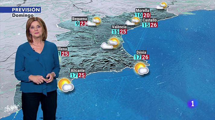 L'informatiu - Comunitat Valenciana - El tiempo en la Comunitat Valenciana - 18/10/2024