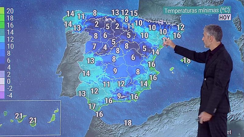 Intervalos de viento fuerte y rachas muy fuertes en el Bajo Ebro, con precipitaciones localmente fuertes en  Girona - ver ahora