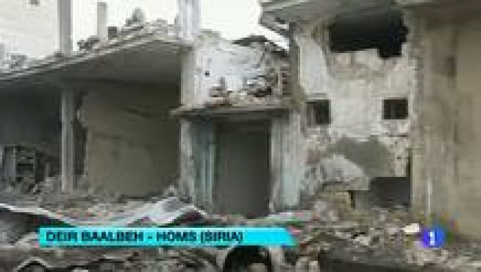 Telediario 1: Brahimi propone un arreglo político en Siria mientras denuncian otra masacre en Homs | RTVE Play