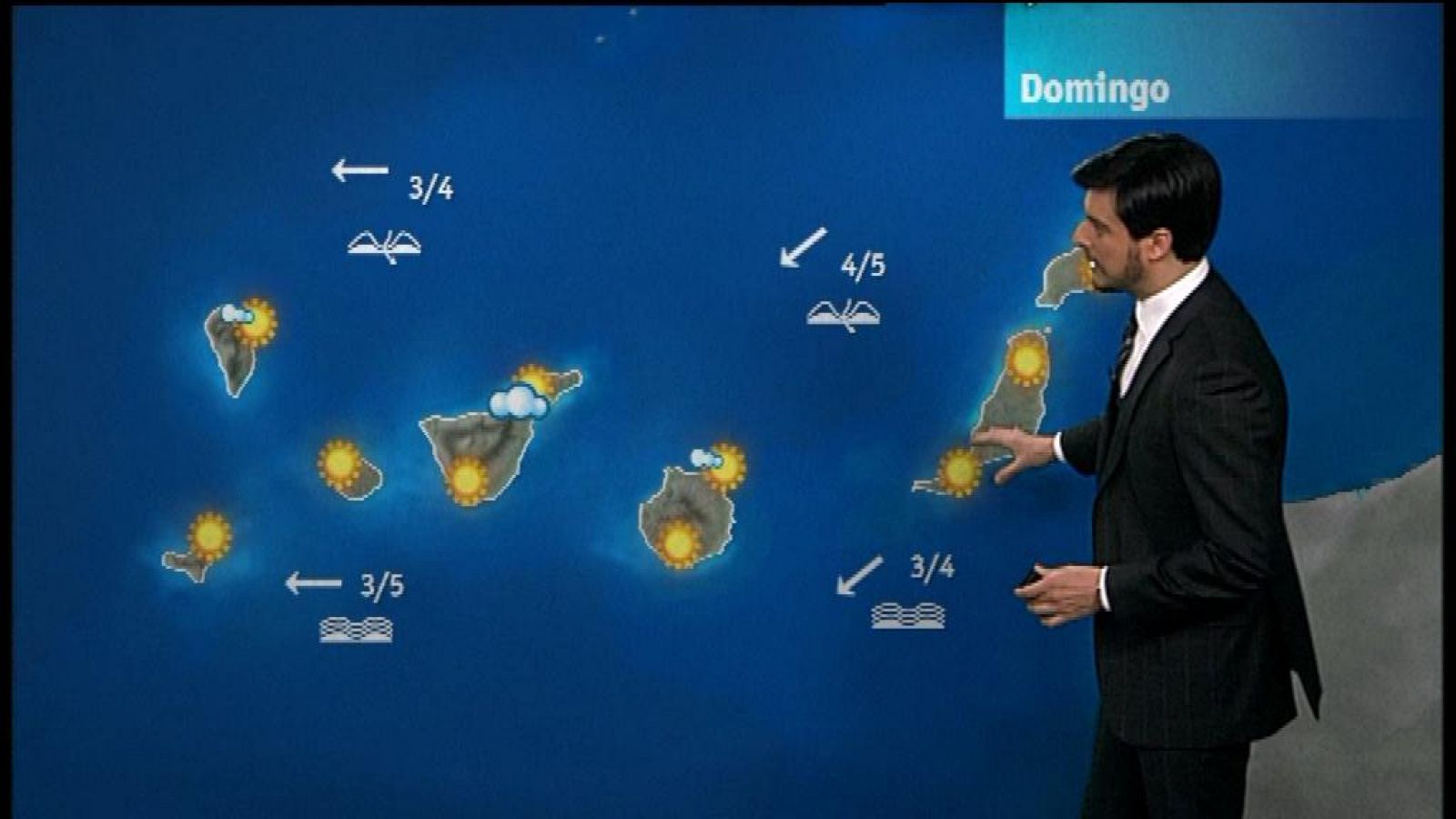 El tiempo en Canarias - 30/12/12 | Ver