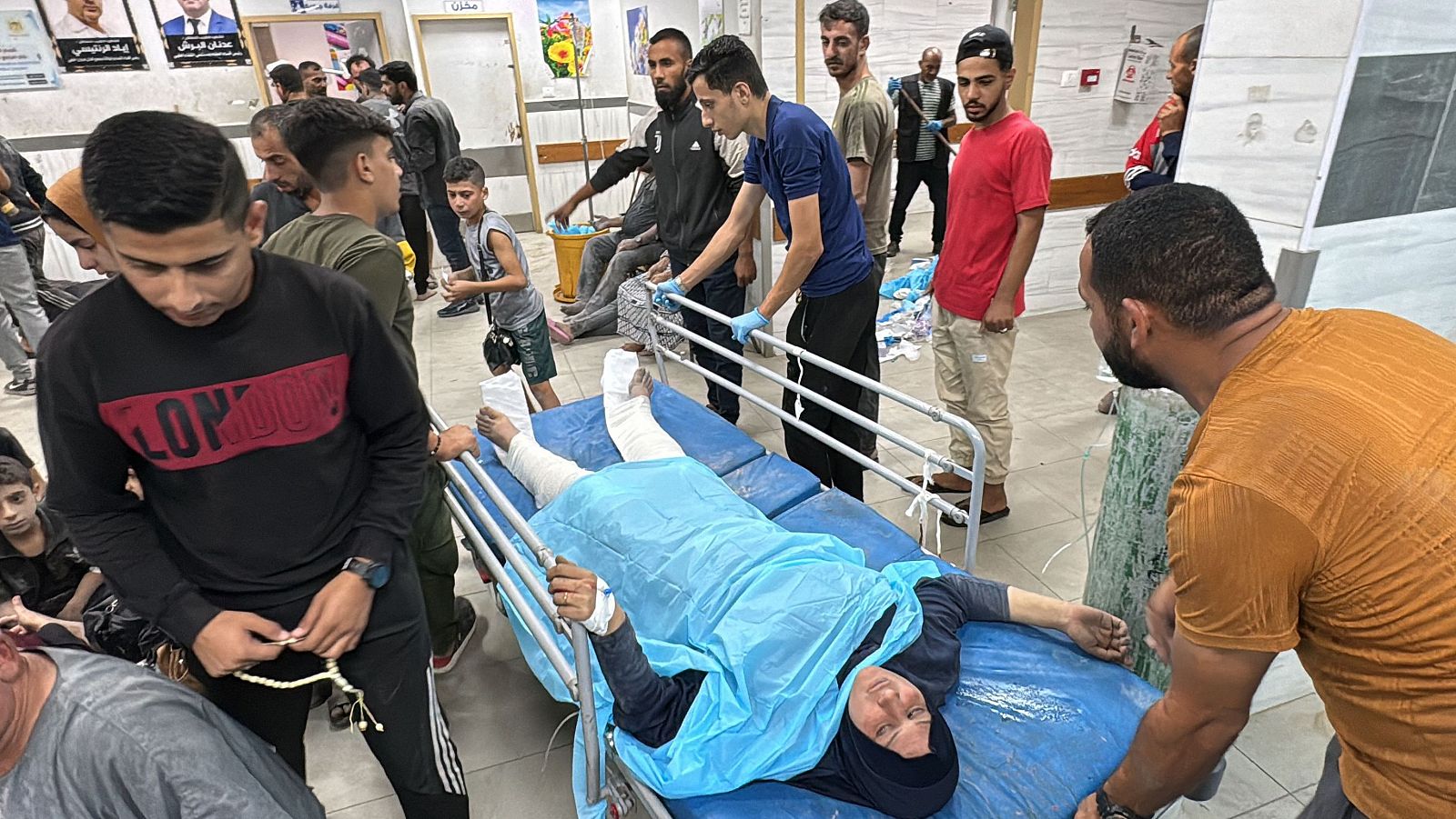 Israel asedia los hospitales del norte de la Franja de Gaza