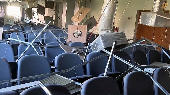Telediario Fin de Semana - Las secuelas de un ataque israelí a un hospital de Beirut