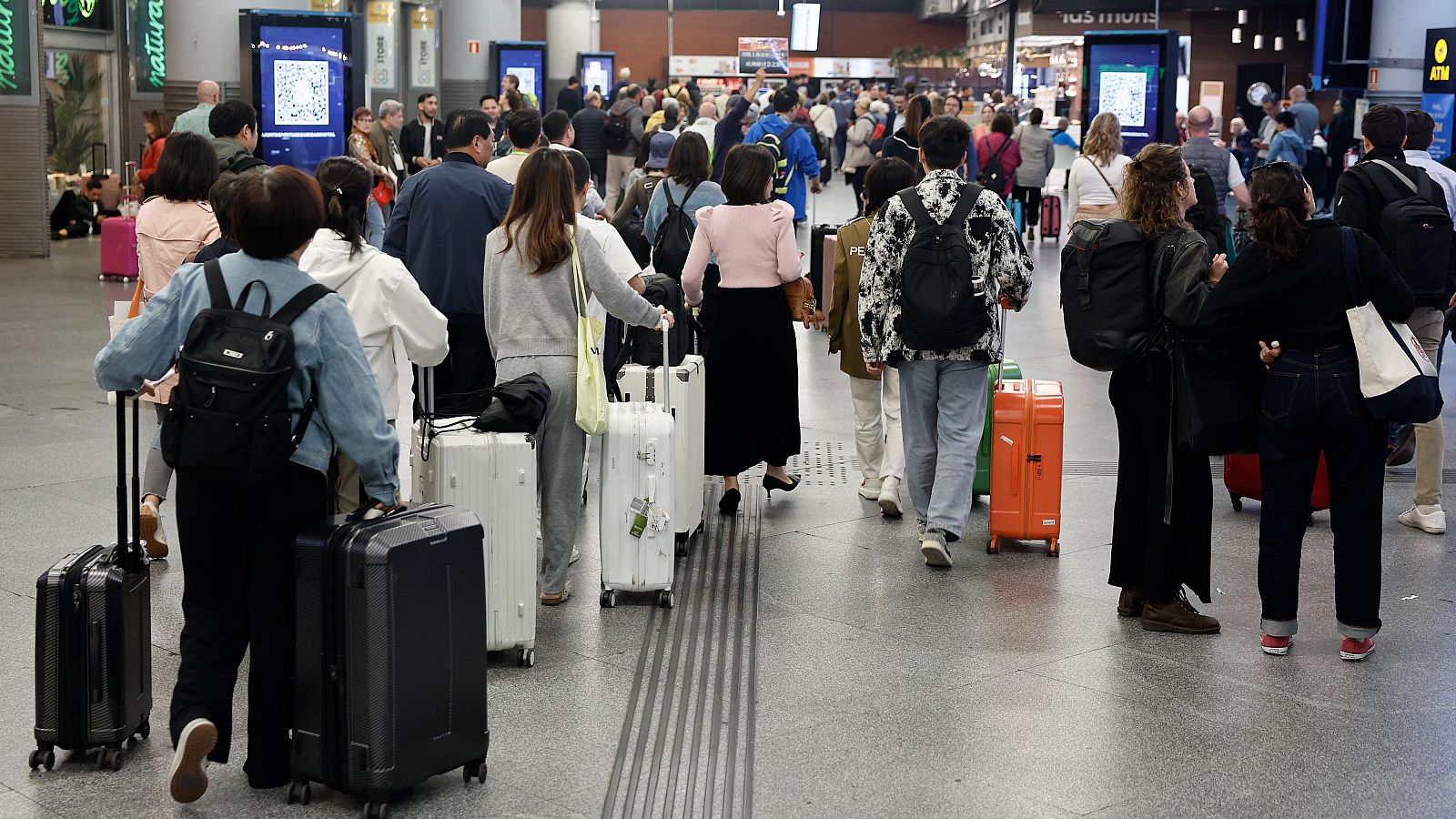 La circulación de trenes recupera la normalidad