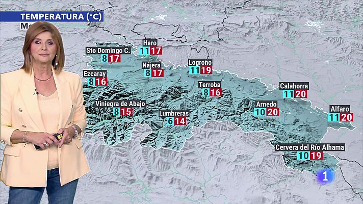 Informativo Telerioja - El tiempo en La Rioja - 21-10-24