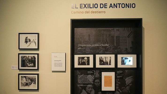 Telediario 1 - 'Los Machado. Retratos de familia': una exposición contra los tópicos entre hermanos llega a Sevilla