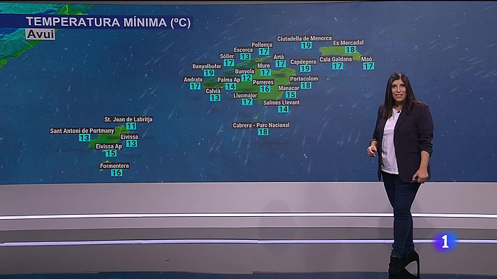 El temps a les Illes Balears - 21/10/24