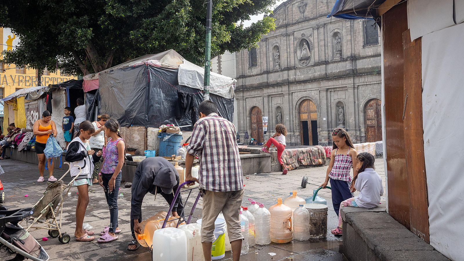 Ciudad de México: malvivir en la calle esperando el sueño americano