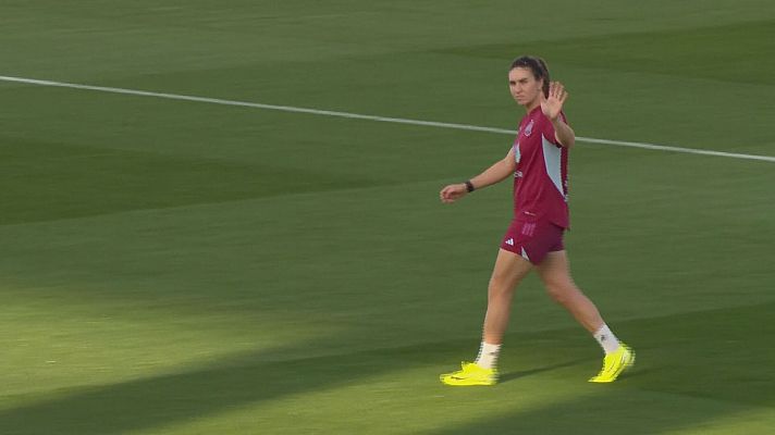 Mariona se retira del primer entrenamiento de la selección