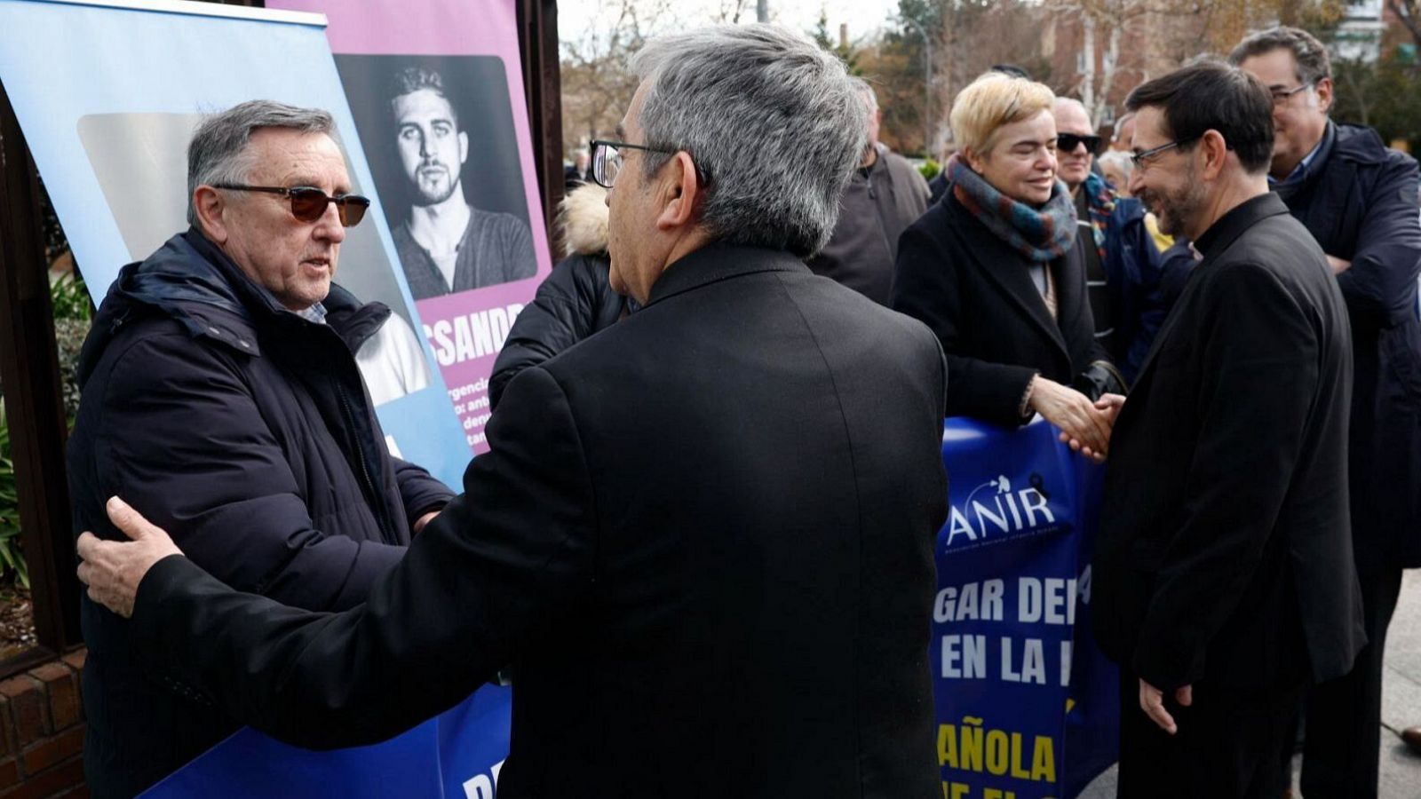 Acto de supervivientes de abusos sexuales en la Iglesia de Madrid