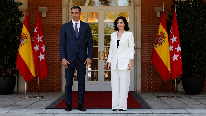 Telediario Matinal - Sánchez y Ayuso: una relación llena de desencuentros y rifirrafes