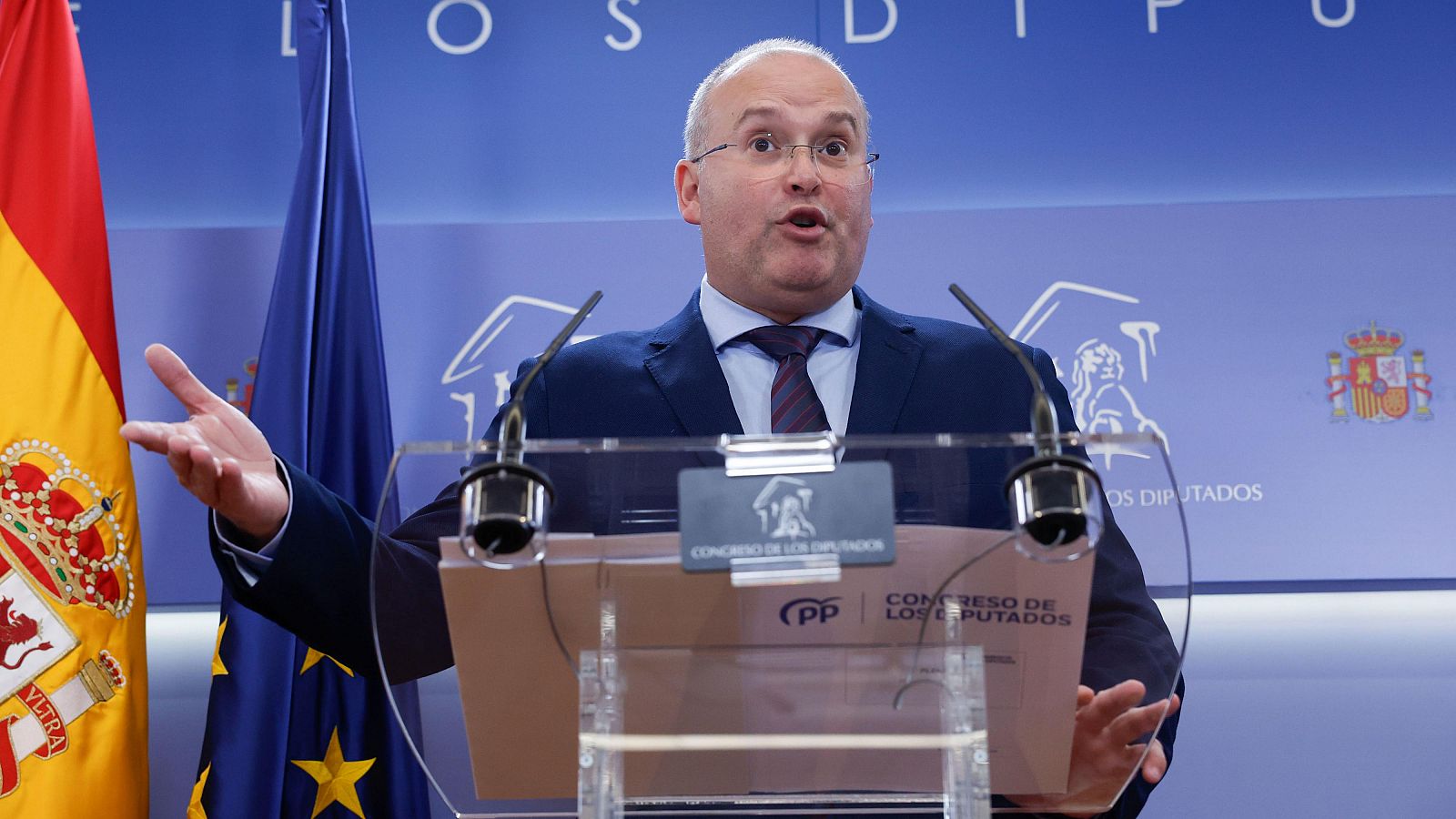 Tellado (PP): "Quieren el control absoluto de RTVE" - Informativo 24h | Ver