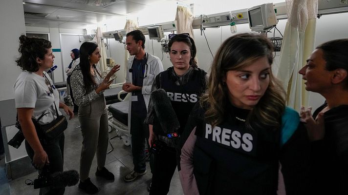 Telediario 1 - Israel sitúa un bunker de Nasrala bajo un hospital de Beirut