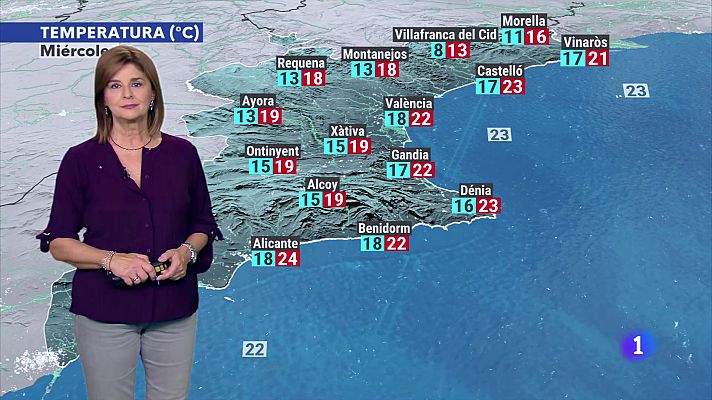 El tiempo en la Comunitat Valenciana - 22/10/2024