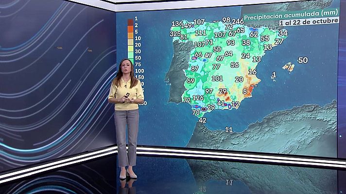 El tiempo - Las máximas ascienden en la Península, más en la mitad nordeste y de forma notable en el Cantábrico