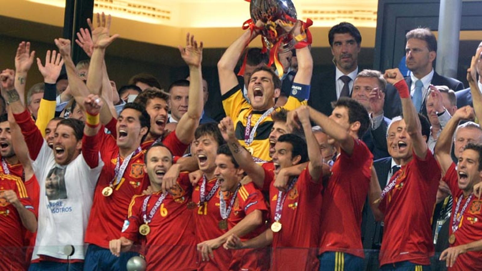 Un 2012 histórico para el fútbol español