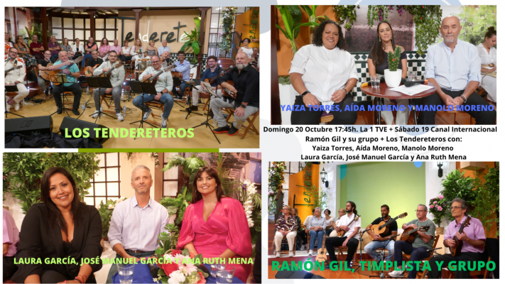 Tenderete - Tenderete - 20/10/2024  Ramón Gil, timplista + Tendereteros con solistas.