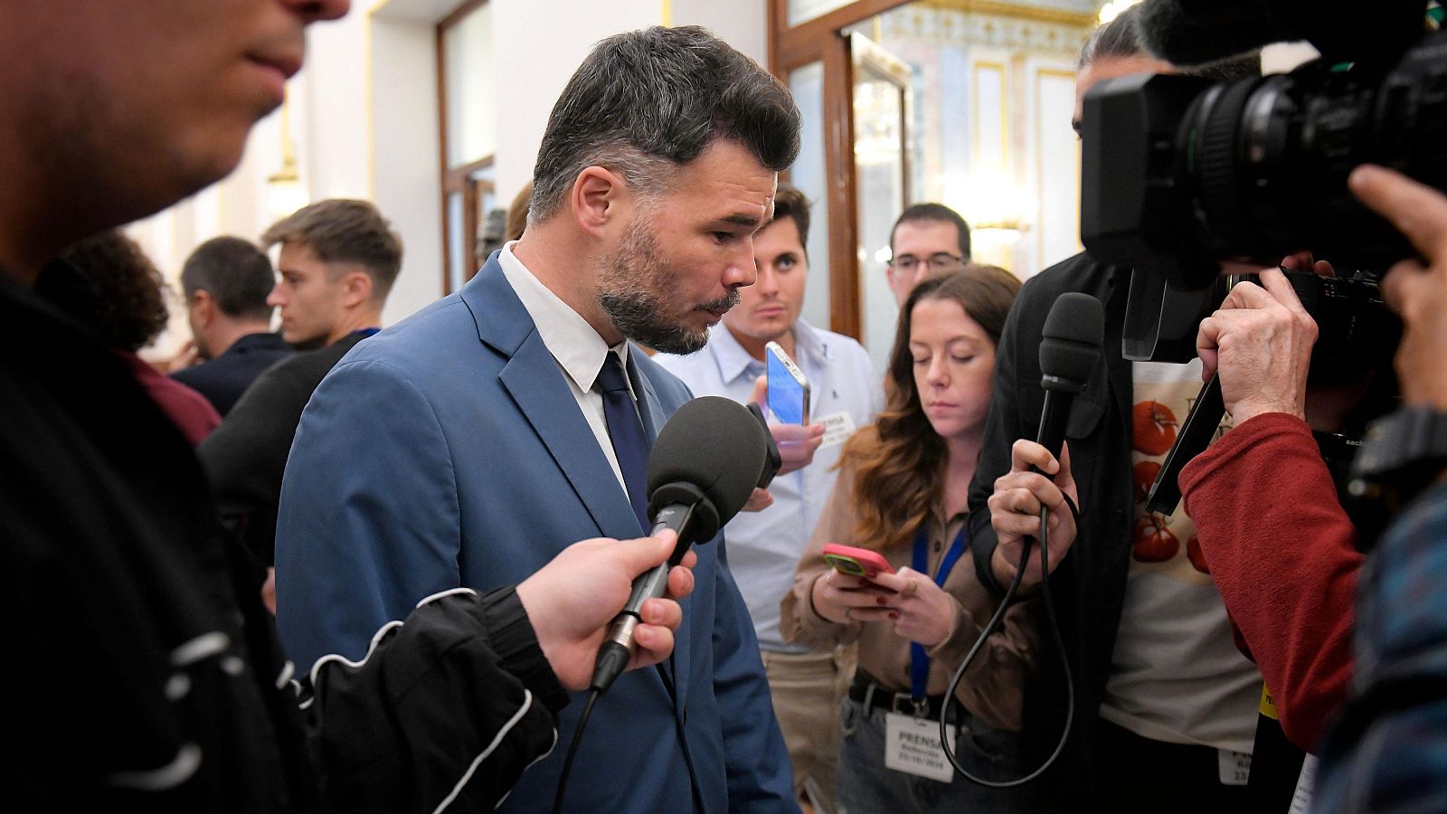 Rufían, sobre la posible imputación de Ábalos: "Es solo la punta del iceberg" - Modo Digital | Ver