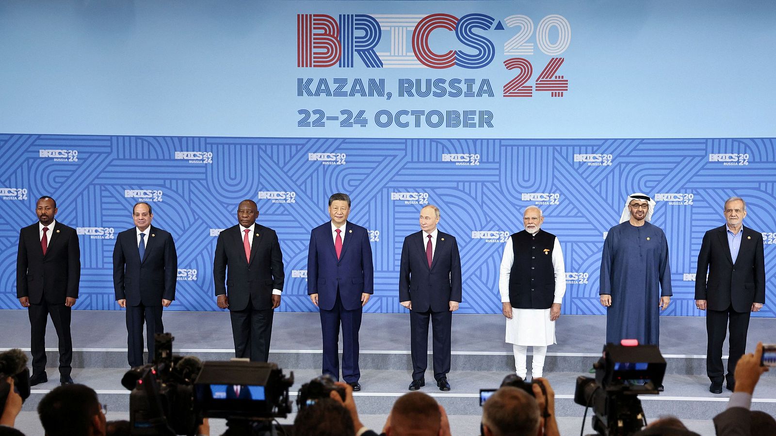 La cumbre de los BRICS en Rusia pone el foco en los conflictos armados - Telediario 1 | Ver