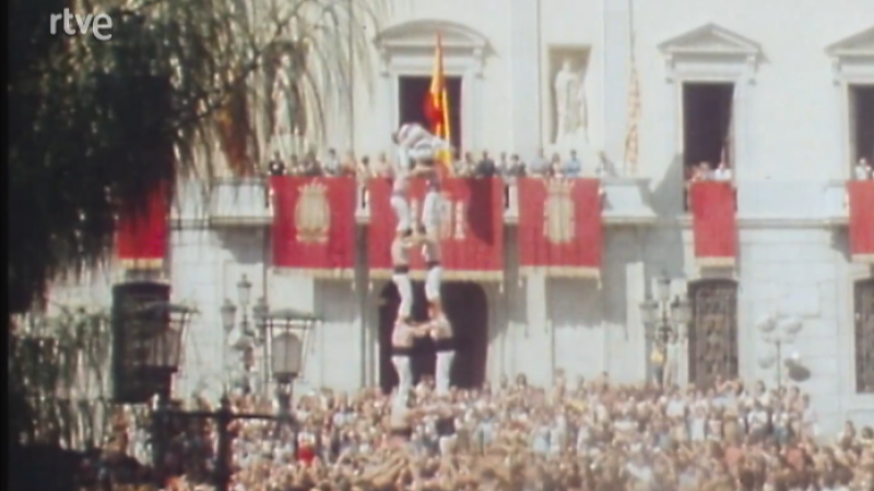 Arxiu TVE Catalunya - Comarques - Trobada de castellers a Tarragona; Costa Brava; Pau Porta