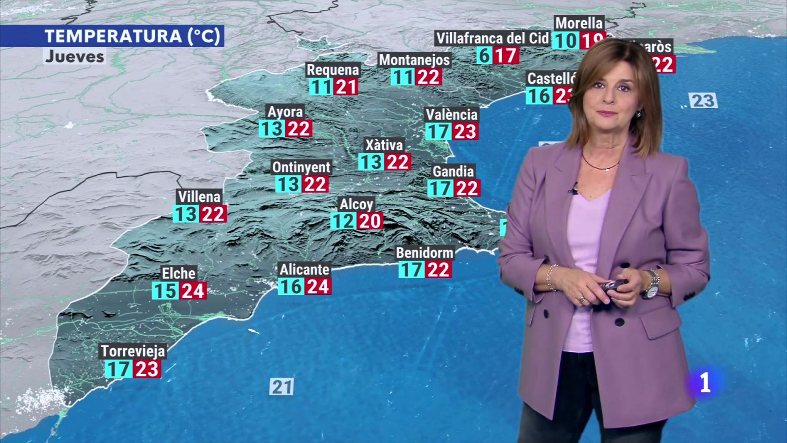 El tiempo en la Comunitat Valenciana - 23/10/2024 | Ver