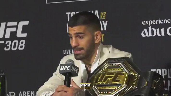  - Ilia Topuria, Tebas y el horario del clásico: "A ver si tengo que noquearle en vez de a Max Holloway"