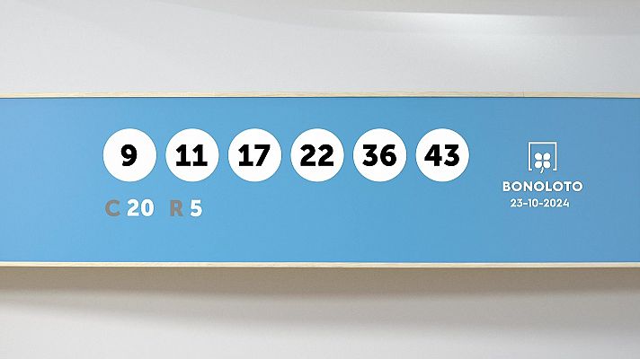 SELAE - Sorteo de la Lotería Bonoloto del 23/10/2024