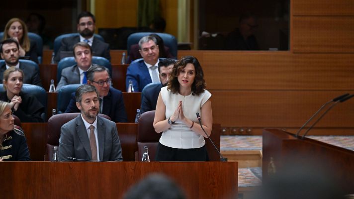 Diario 24 - Ayuso acusa al Gobierno de usar "el aparato de Estado" contra su pareja