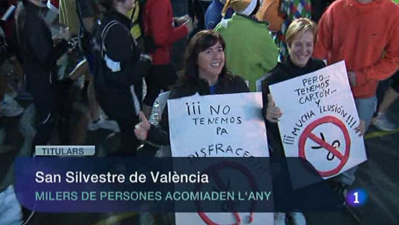 L'informatiu - Comunitat Valenciana: La Comunidad Valenciana en 2' - 31/12/12 | RTVE Play