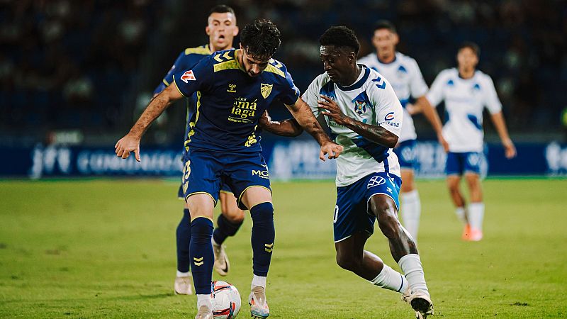 Tenerife - Málaga: resumen del partido, 11ª jornada | Segunda | Ver