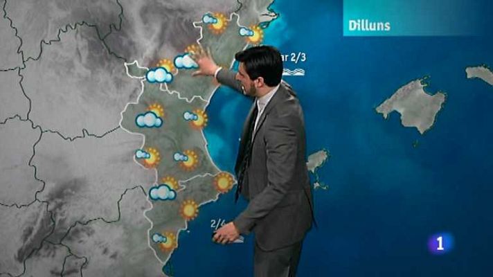 L'informatiu - Comunitat Valenciana - El tiempo en la Comunidad Valenciana - 31/12/12