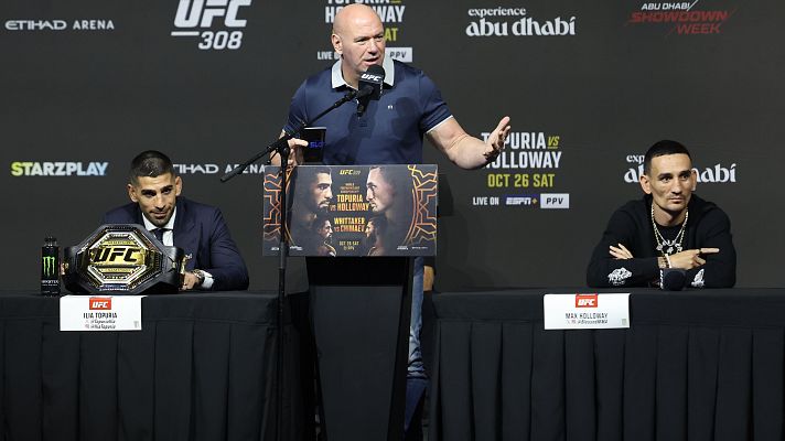 Telediario Matinal - Topuria y Holloway clavan el peso y combatirán por el cinturón de campeón del peso pluma