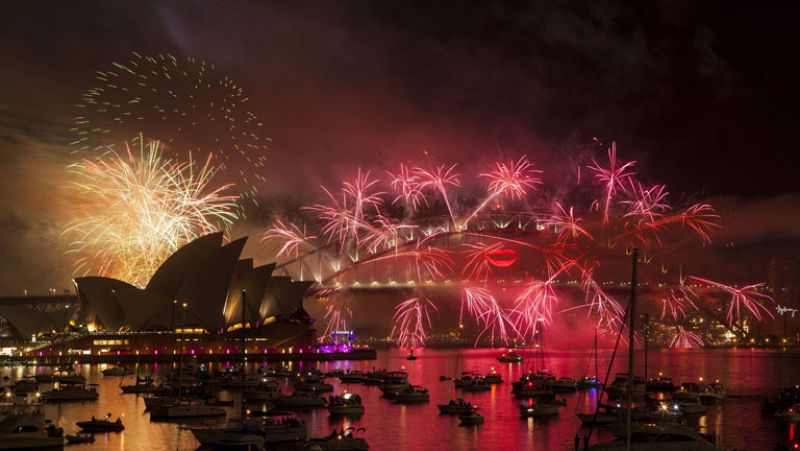 Nueva Zelanda o Australia ya están celebrando la entrada del nuevo año 