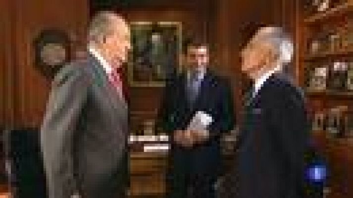 Telediario 1 - Entrevista al rey