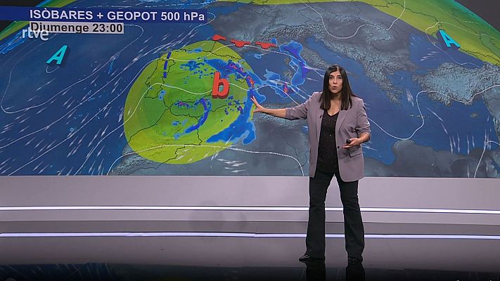 Cap de setmana: pluja intensa i abundant, fred i canvi d'hora