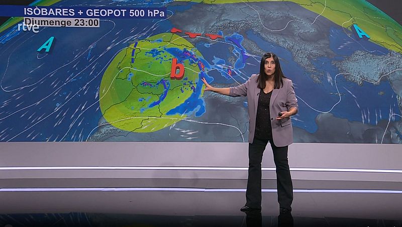 El Temps ? Cap de setmana: pluja intensa i abundant, fred i canvi d'hora