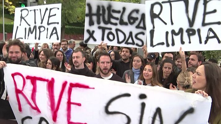 Huelga en RTVE para exigir más garantías en la oposición