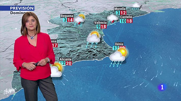 L'informatiu - Comunitat Valenciana - El tiempo en la Comunitat Valenciana - 25/10/2024