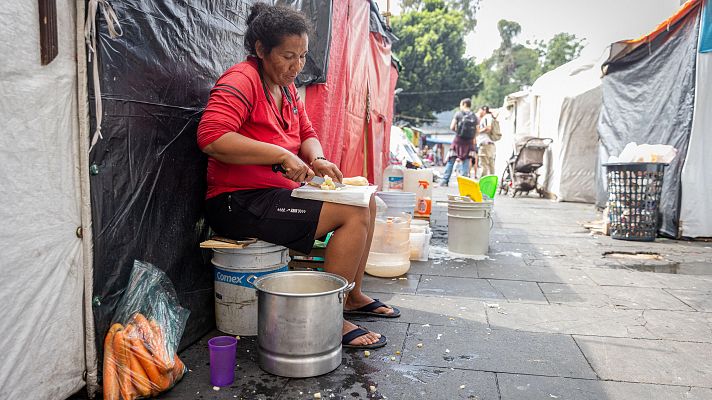  - La plaza de la Soledad en Ciudad de México, lugar de espera y de violencia