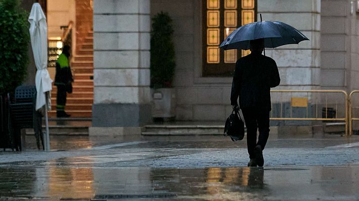 Una DANA dejará lluvias generalizadas para el fin de semana y la próxima semana